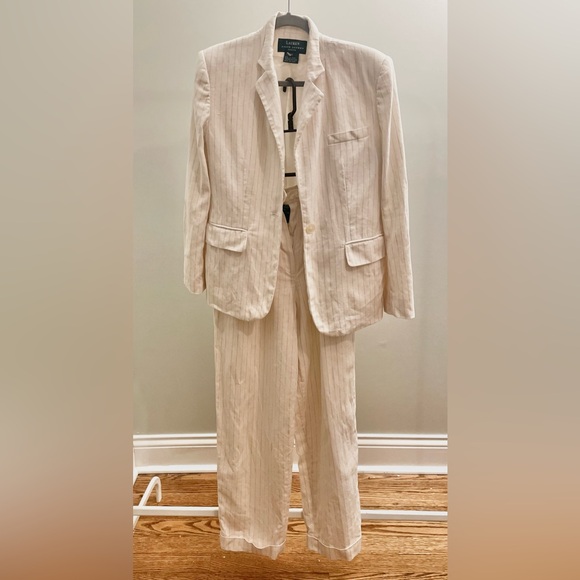 Ralph Lauren 100% Linen Suit - Picture 1 of 12
